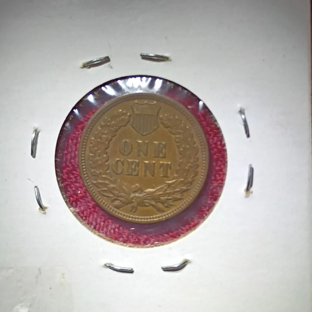 1908 AU-50 Indian Head Cent - Copper